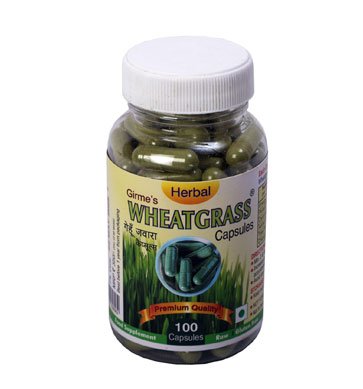 Wheatgrass-Powder-capsule Wheatgrass-Powder-capsule