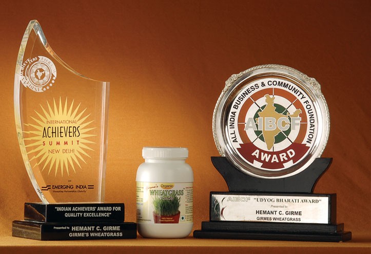 Mr. and Mrs. Hemant Girme with Swami Ramdev