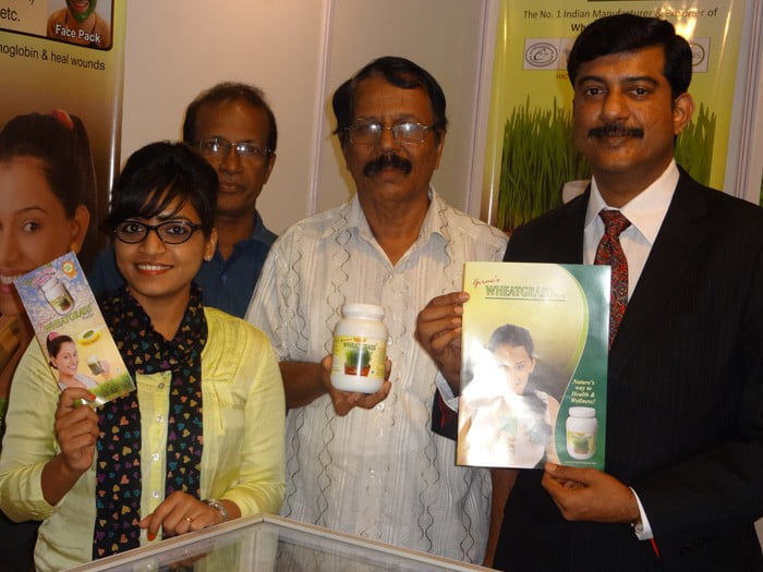 
Ms. Payal, Chandra Babu & Rajendran in BioFach, Kerala